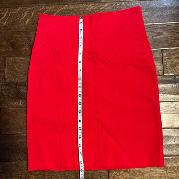 Reitmans petite red pencil skirt size xs - Picture 5 of 6
